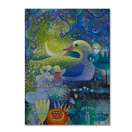 Trademark Fine Art Oxana Ziaka 'Magic Garden' Canvas Art, 24x32 ALI11562-C2432GG